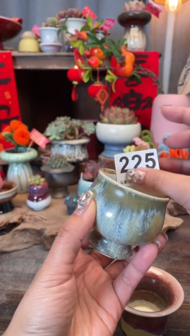 【闪购商品】摆件微瑕225知木小芳花盆