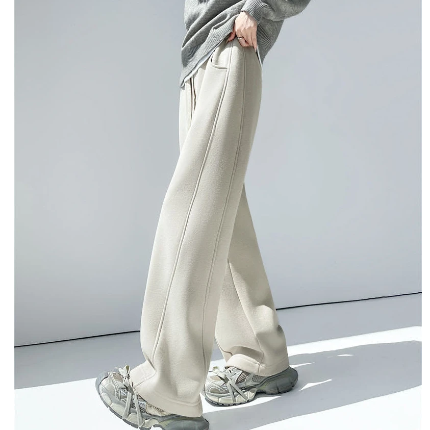 【长裤系列】一眼沦陷 加绒长裤 特别显瘦好百搭 慵懒舒适保暖