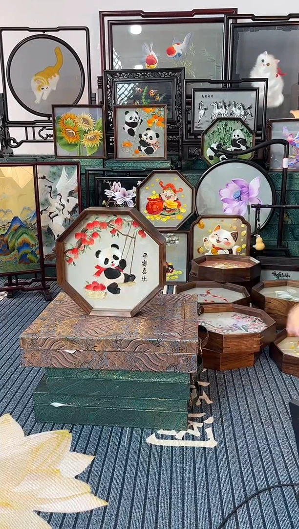 刺绣纯手工制作刺绣