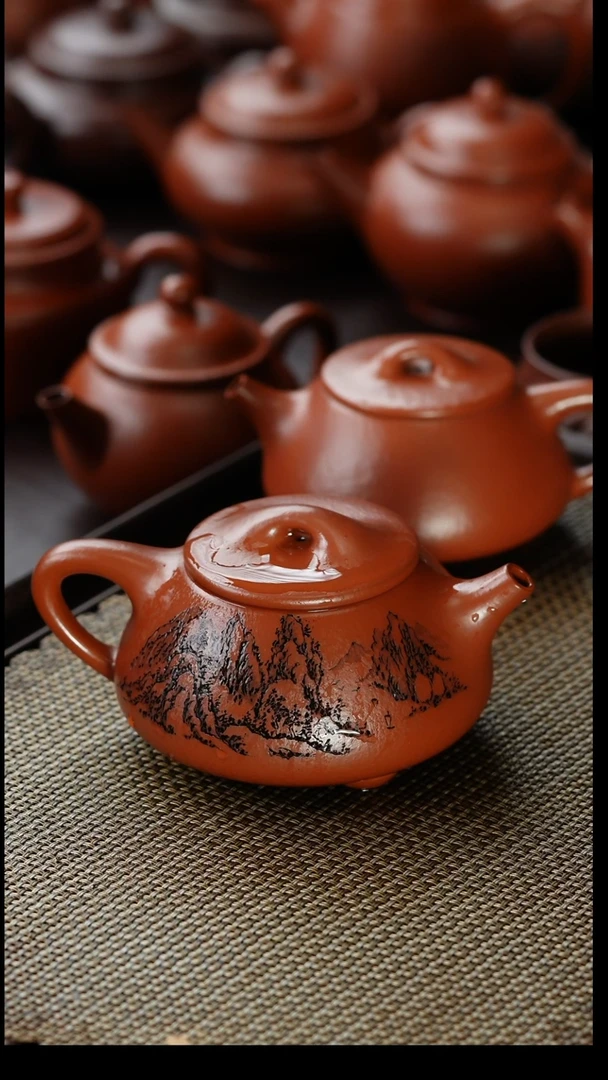 茶壶紫砂山*黄龙山紫砂