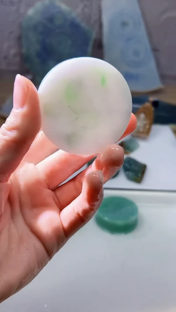 裸石翡翠天然翡翠A货玉 南 849