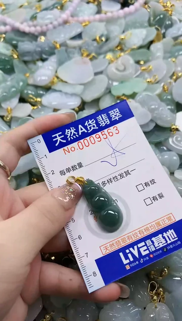 颈饰未镶嵌翡翠天然A货翡翠