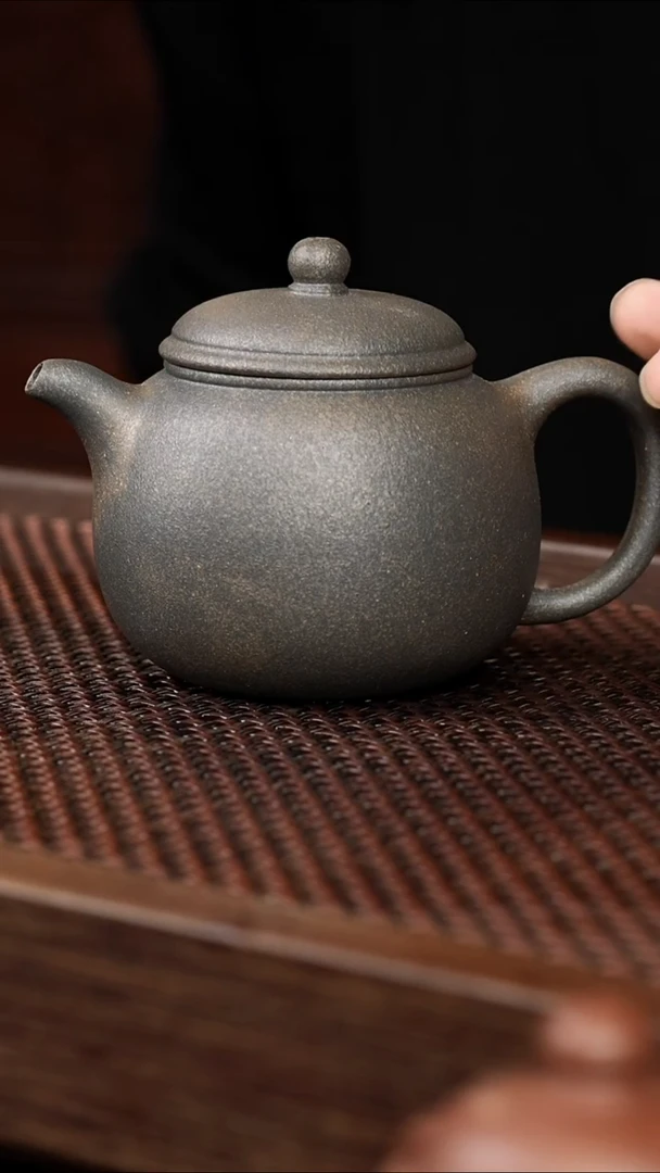 茶壶紫砂还原烧匏尊{大}