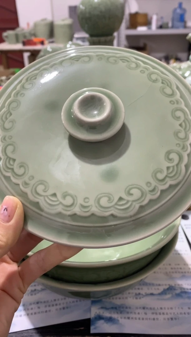 【闪购商品】米缸盖子 微瑕 色差开片XG001