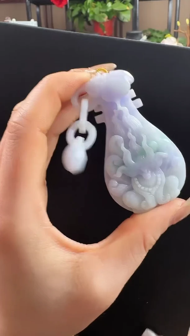 颈饰未镶嵌翡翠九尾