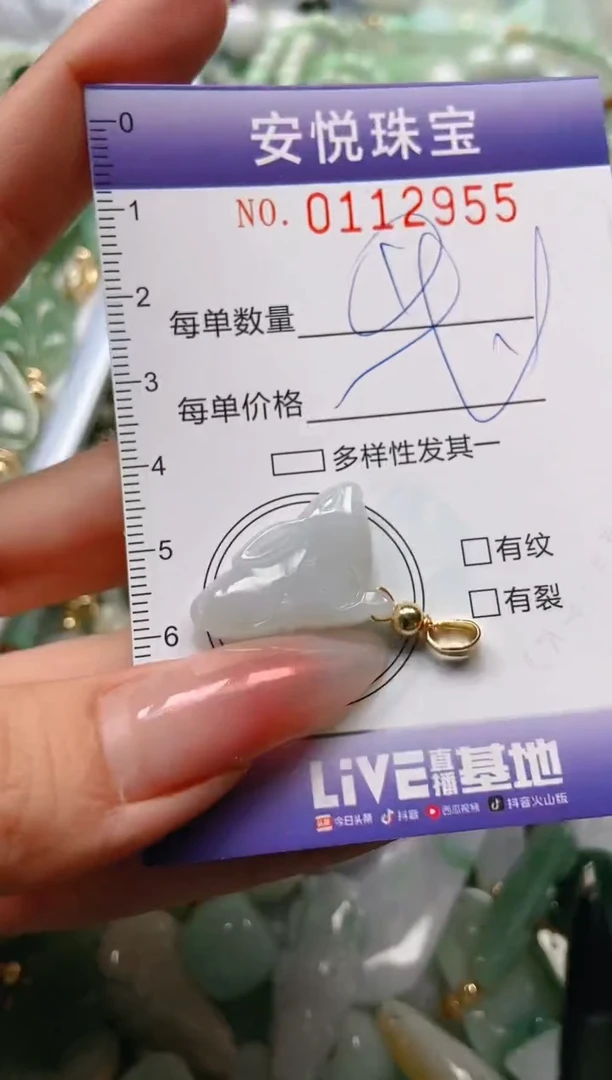 【闪购商品】翡翠颈饰未镶嵌闪购0112955多样性发其一