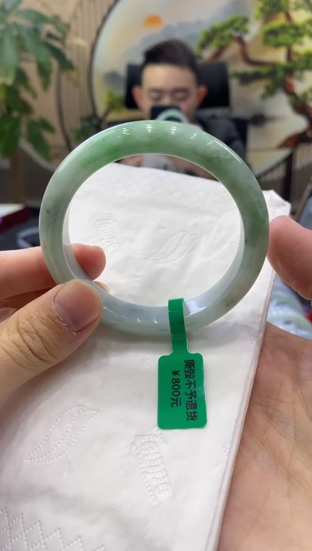 未镶嵌手镯翡翠4485