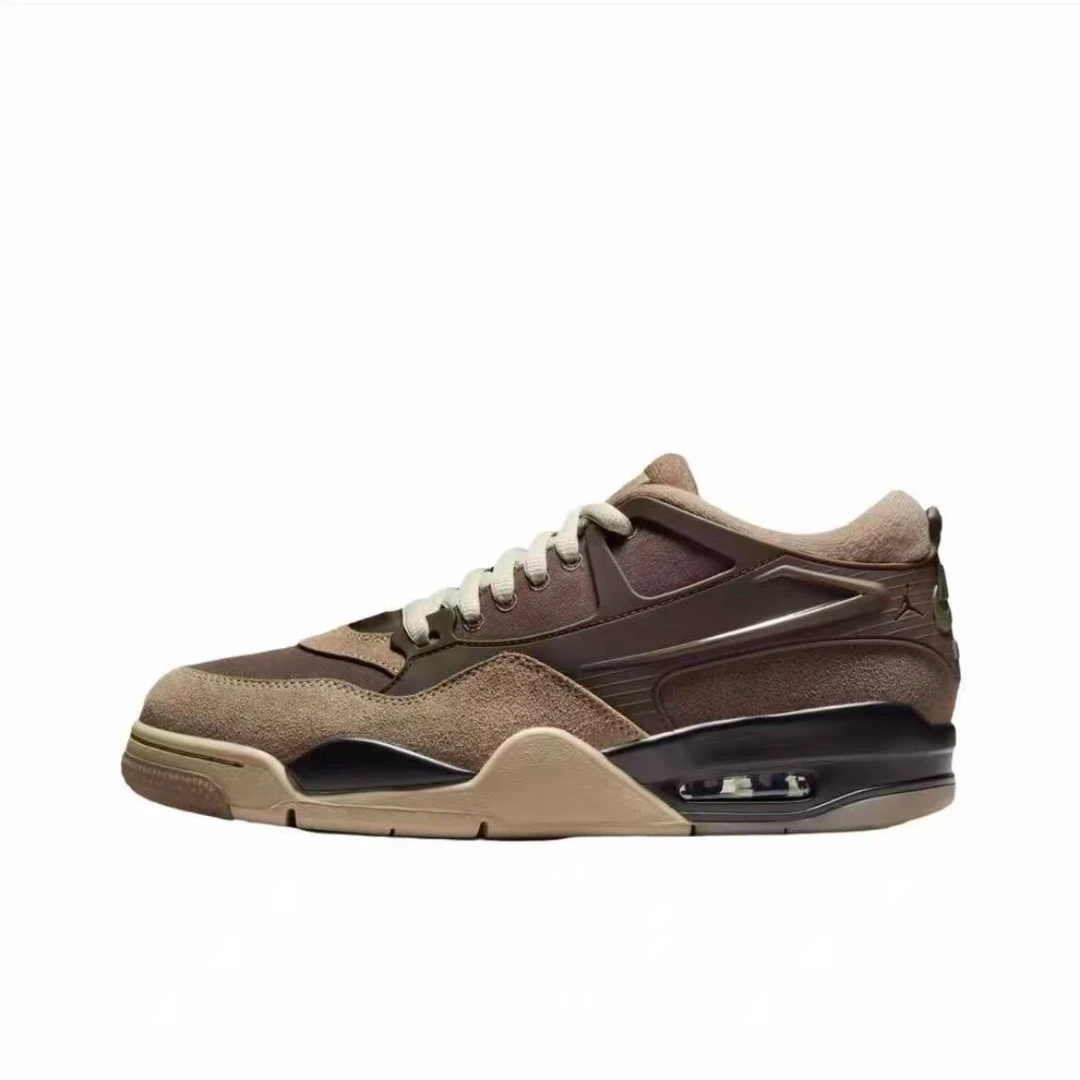 NIKE/耐克正品男鞋AJ4 RM 摩卡棕流光风复古运动休闲鞋FQ7939-022
