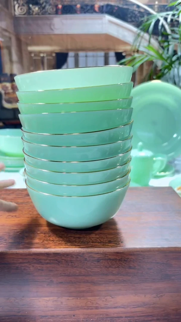 【闪购商品】...5.5英寸玉瓷碗10个口径13.8厘米