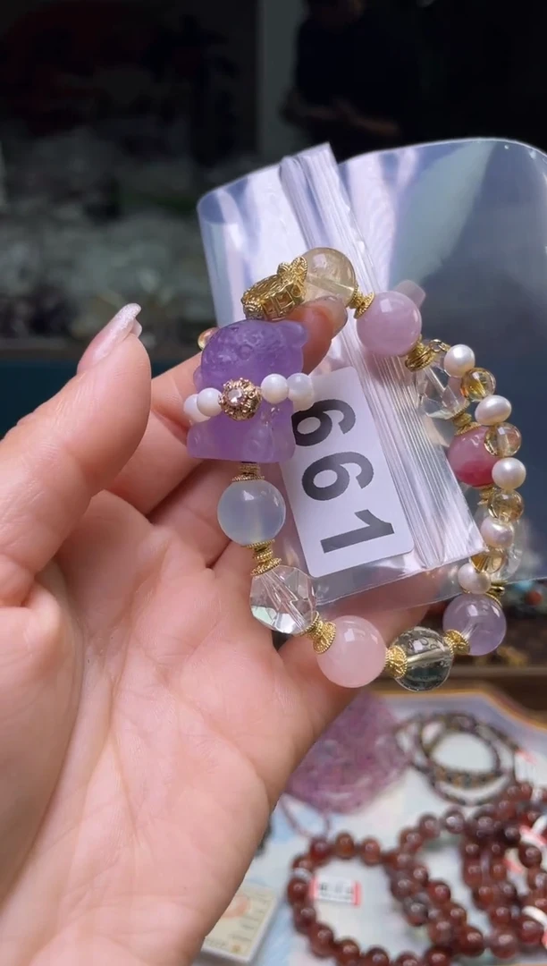 【闪购商品】水晶手串12/661未镶嵌多样性发一件