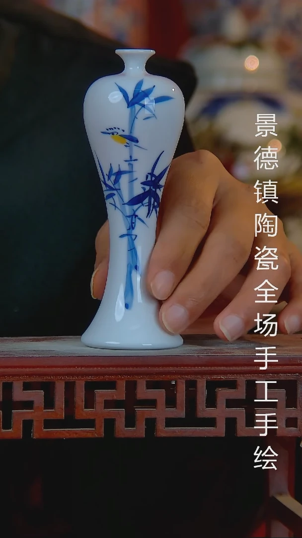 摆件陶瓷景德镇陶瓷 全场手工手绘