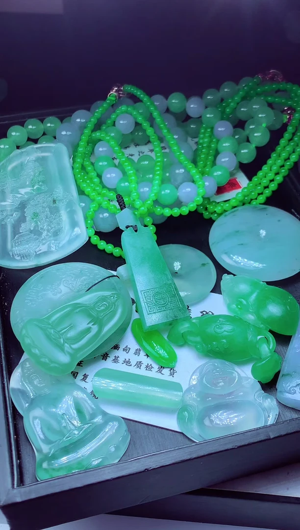 未镶嵌定制翡翠林*#翡翠毛货定制