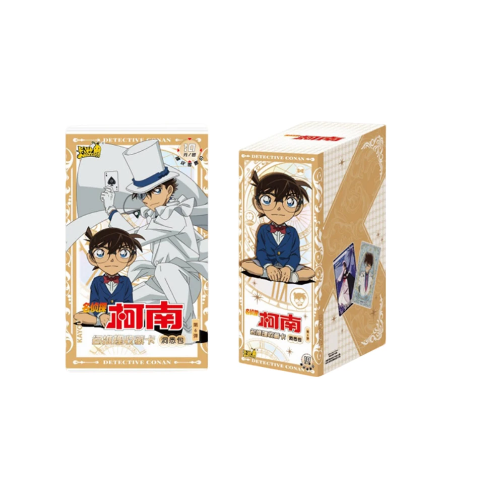 【新人fufu】名侦探柯南洞悉包第6弹名推理收藏卡盲盒代拆