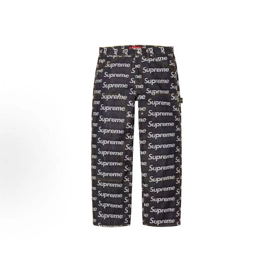 Supreme FW25 WEEK10 Denim 丹宁弹幕长裤 蓝色