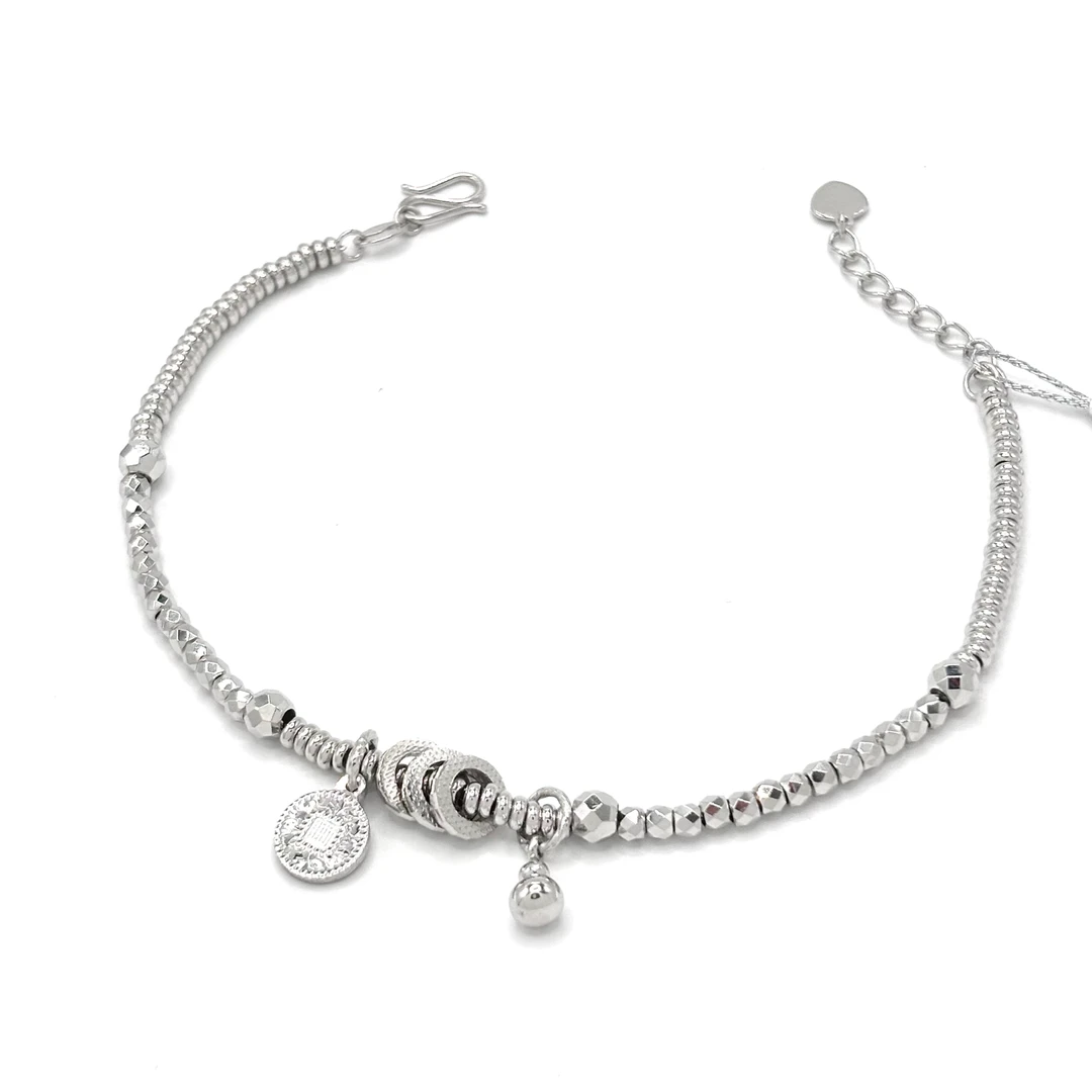 铂金PT950 合集 盘缠蹦迪珠手链钱币多元素寓意满满时尚大方百搭