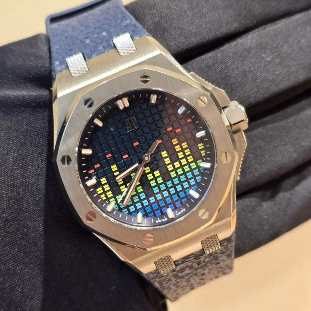 AIPE/爱彼  黑色盘面 钛金属材质 37mm表径