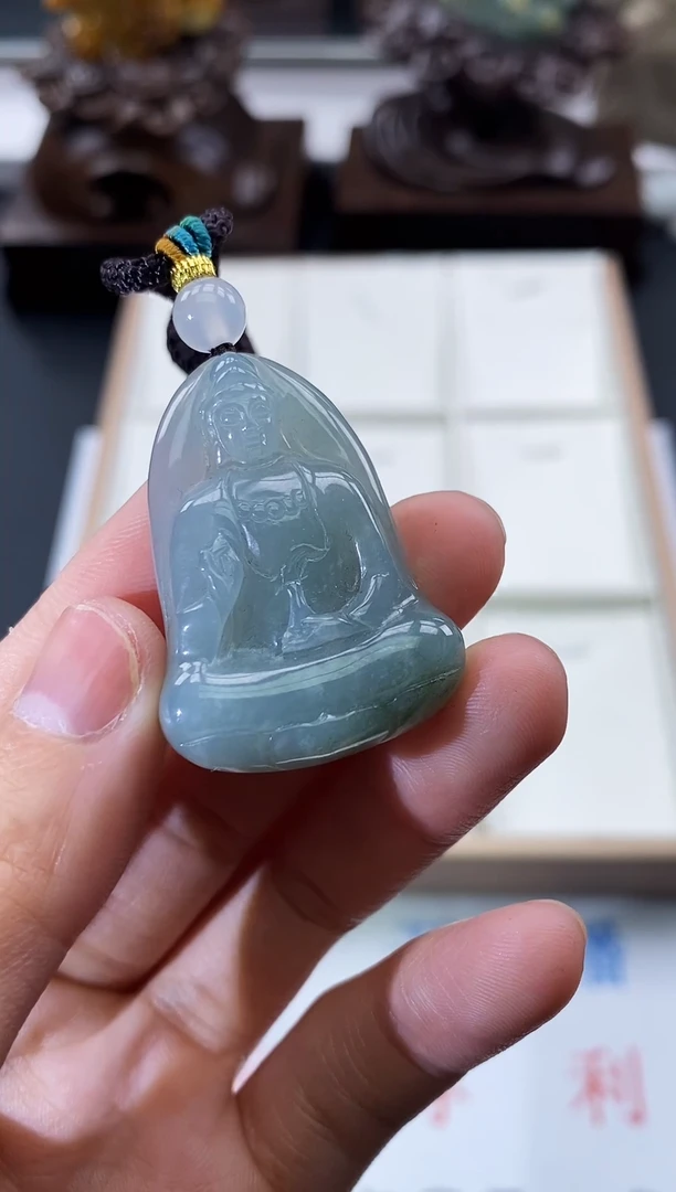 颈饰未镶嵌翡翠天然缅甸A货翡翠