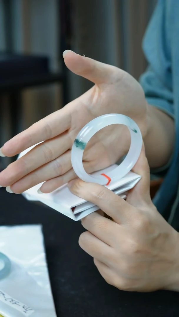 未镶嵌手镯翡翠23号-56贵妃/MY/3