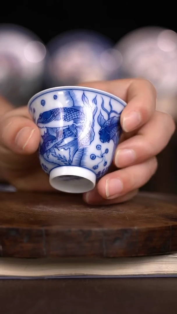 微瑕福利 现代瓷薄胎杯