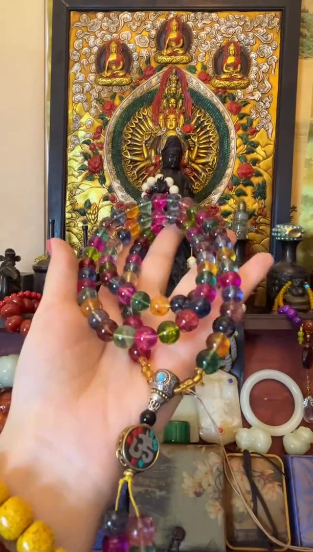 手链银S925镶嵌碧玺阿赛提