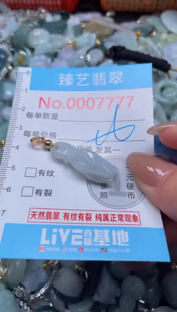 颈饰未镶嵌翡翠7777