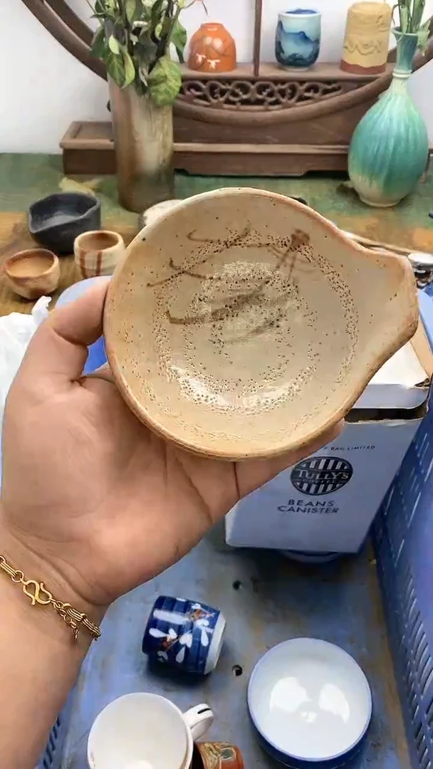 瓷片回流瓷器，默认微瑕 满28包邮，谨慎参拍