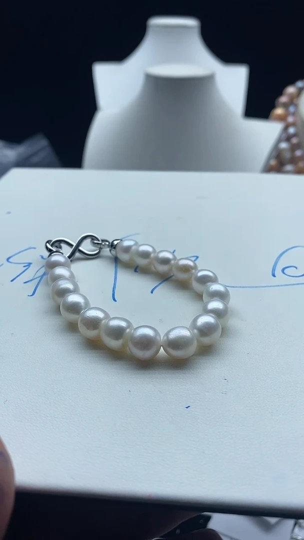 【闪购商品】淡水珍珠吊坠(不含链)合金1