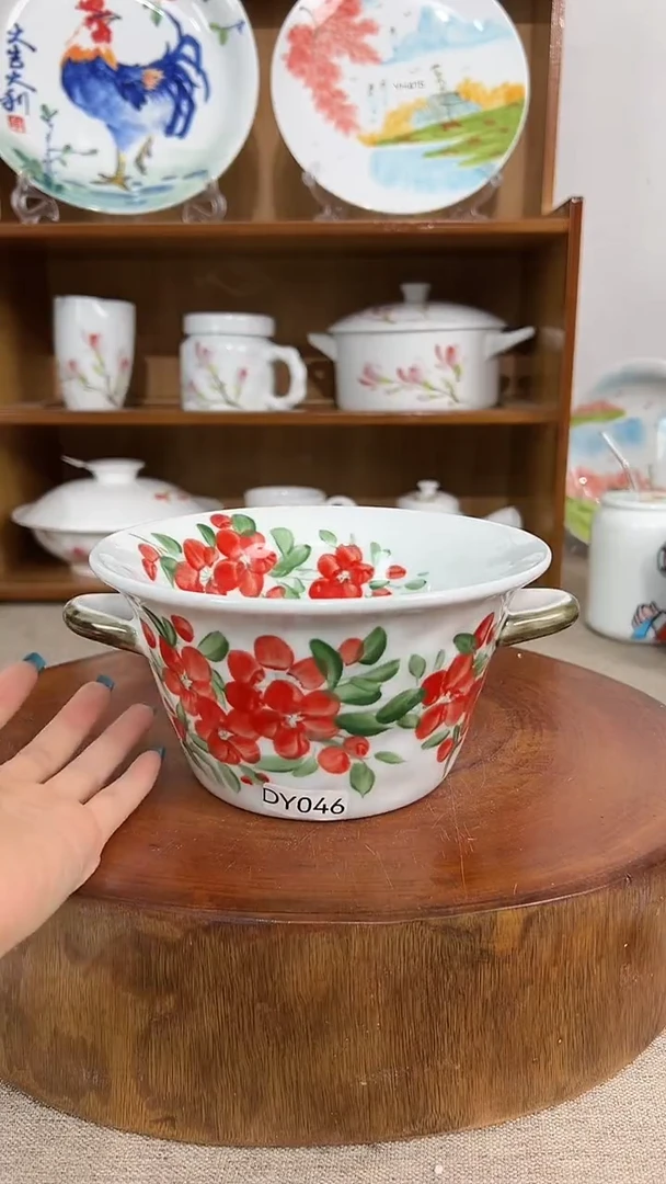 碗景德镇手工手绘陶瓷餐具