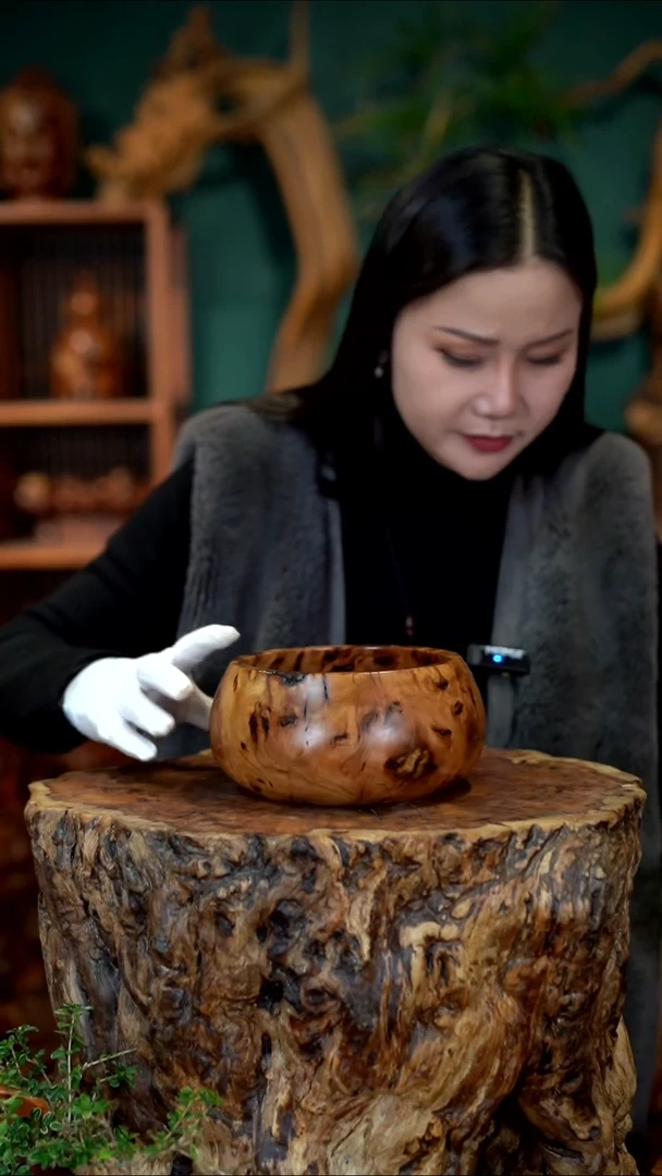 枣木雷击枣木聚宝盆