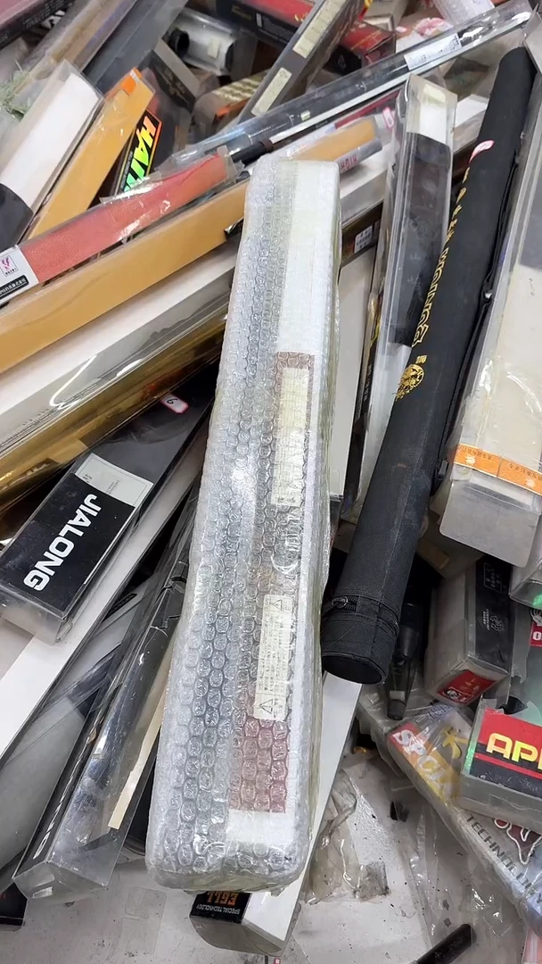 碳素5-短节福利鱼竿2根