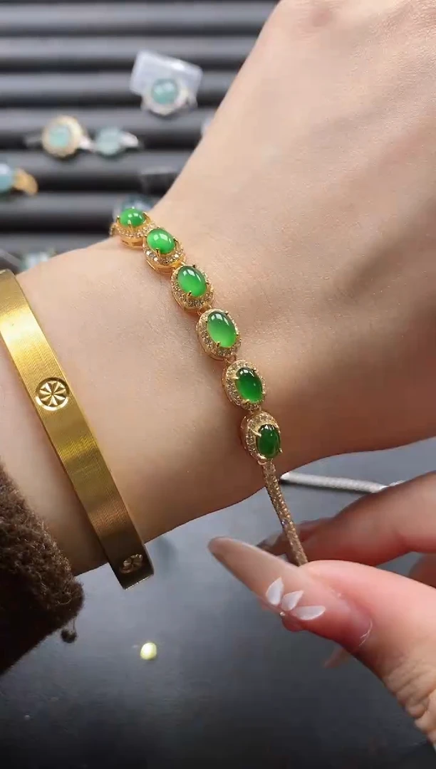 【闪购商品】翡翠戒指银S925镶嵌1111