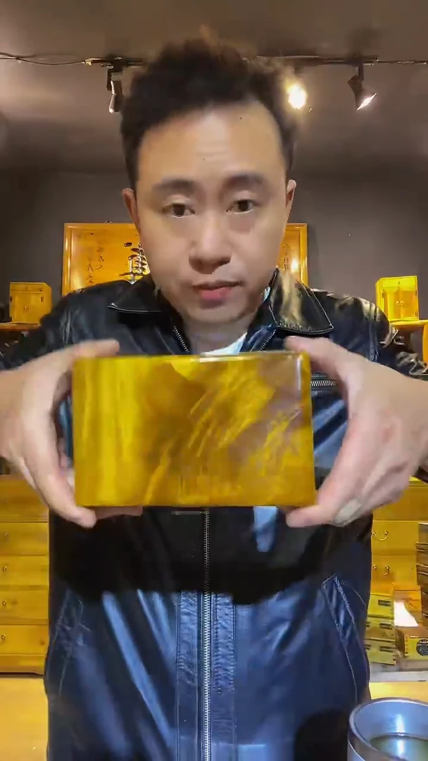 木金丝楠木制品金砖盒