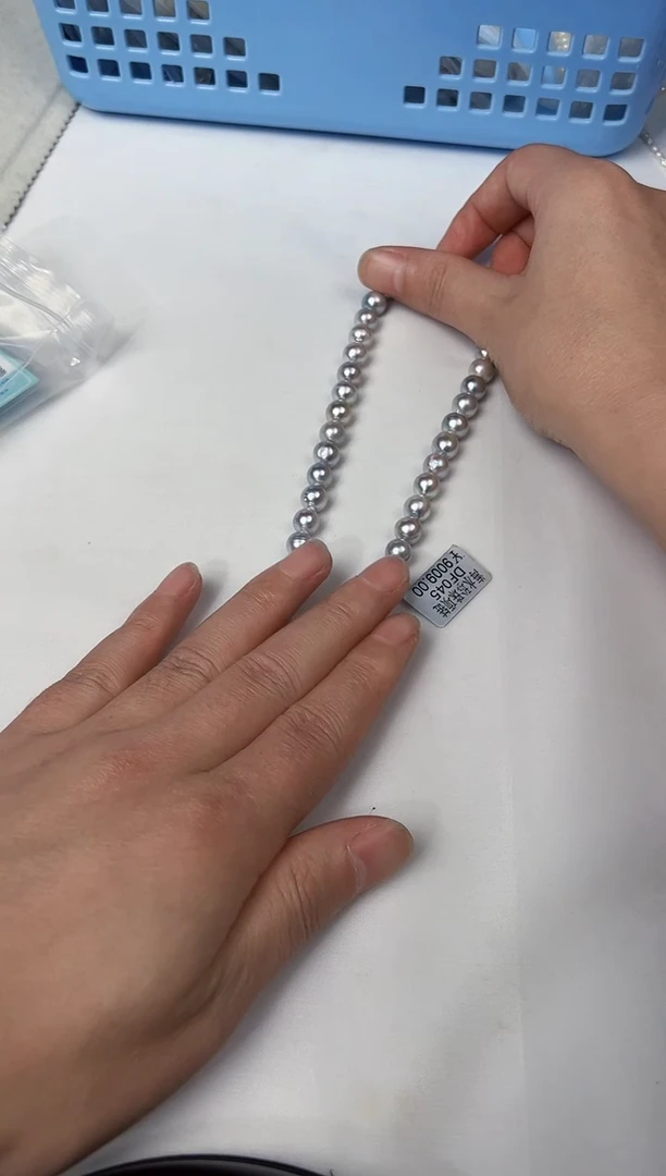 未镶嵌项链海水珍珠真多麻