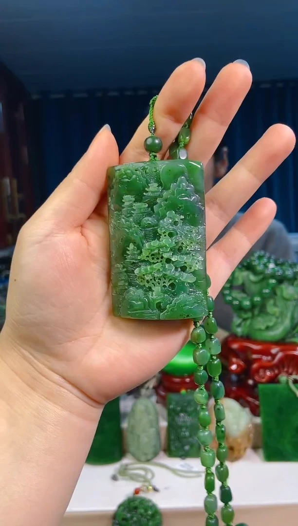 【闪购商品】和田玉挂件未镶嵌1