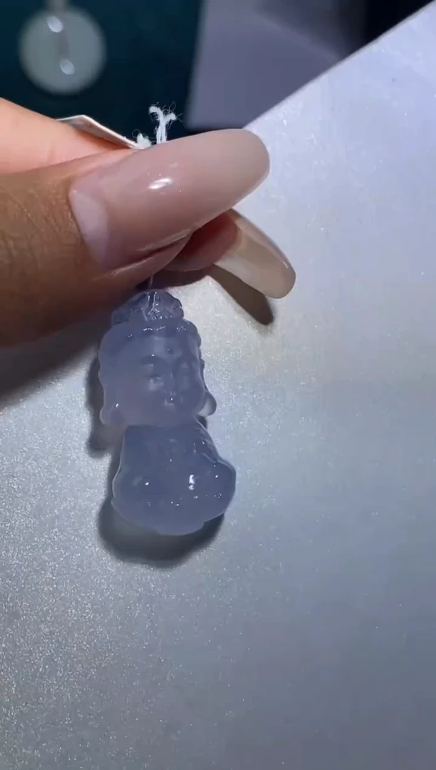 未镶嵌颈饰玛瑙/玉髓普贤宝宝佛