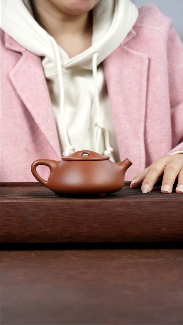茶壶紫砂红沉香景舟满瓢250CC