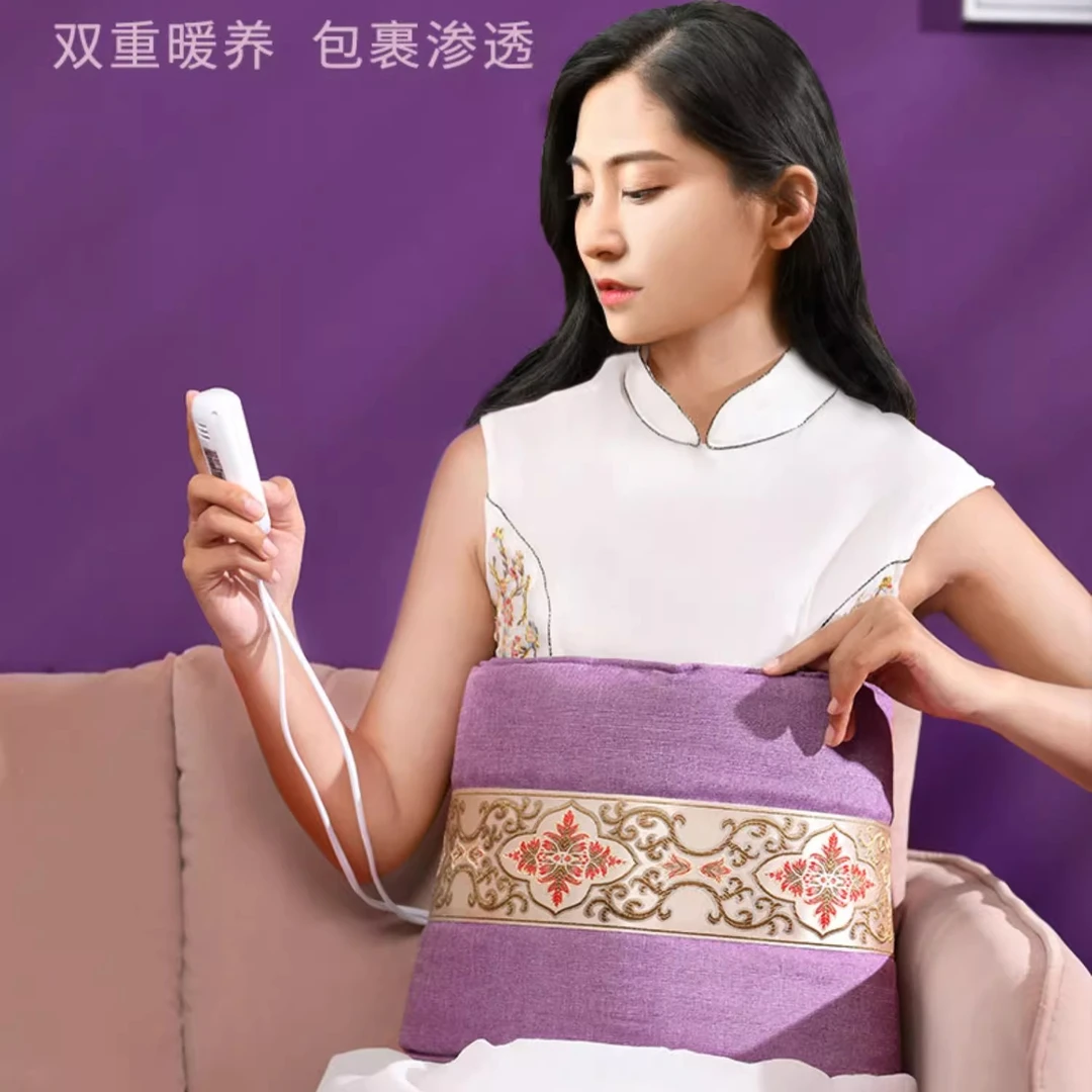 盐袋热敷包电加热粗盐海盐腰部肩颈膝盖南极艾草家人用电热理疗袋