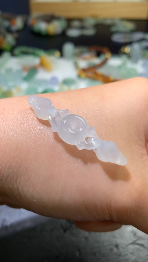 未镶嵌定制翡翠毛货 39.4-10.8-5.3