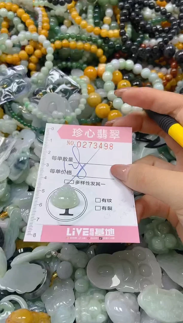 翡翠未镶嵌颈饰闪购0273498多样性发其一