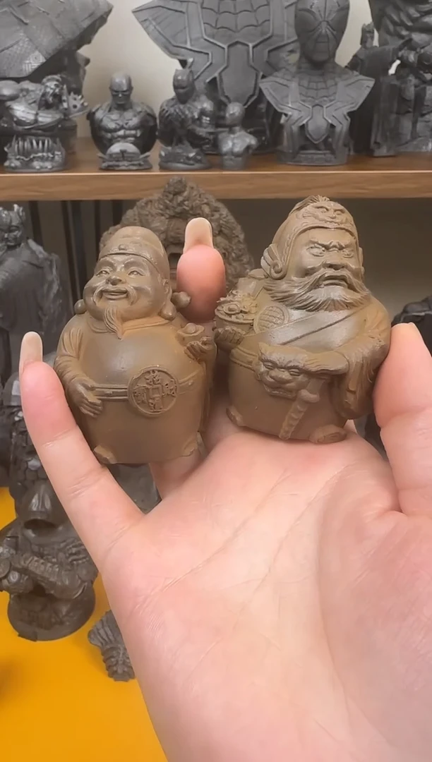 实心铁艺 ---财神