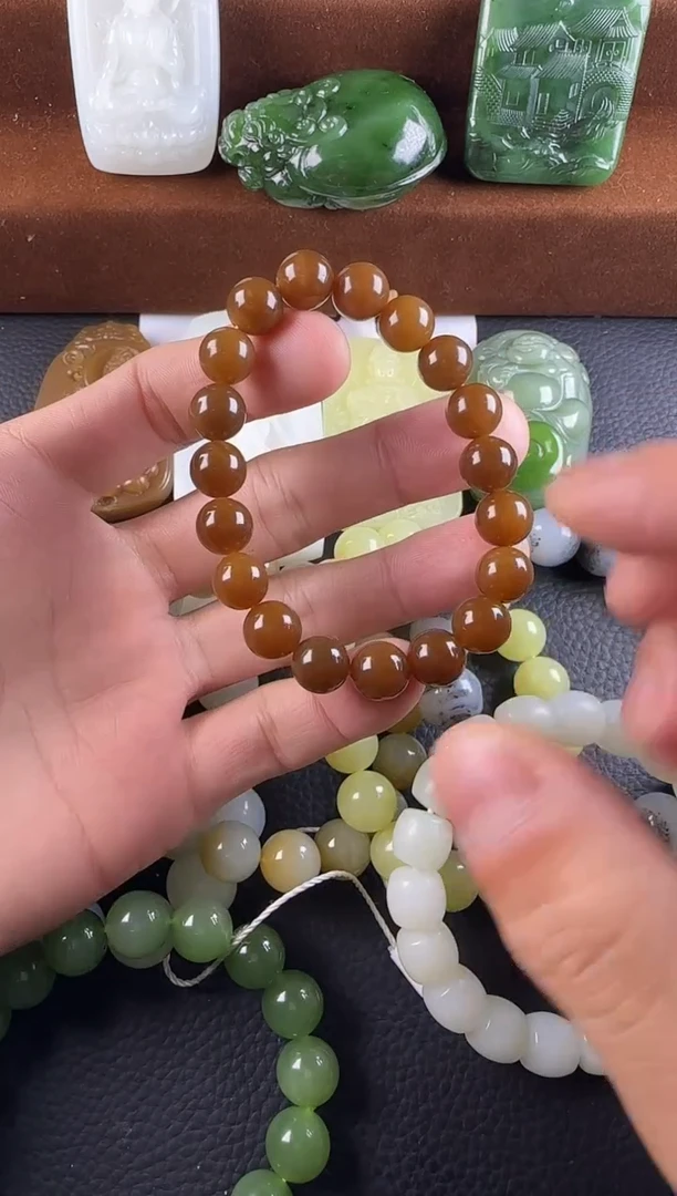 未镶嵌和田玉挂件和田玉手串