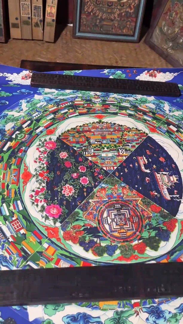 卷轴画东东唐卡tk16