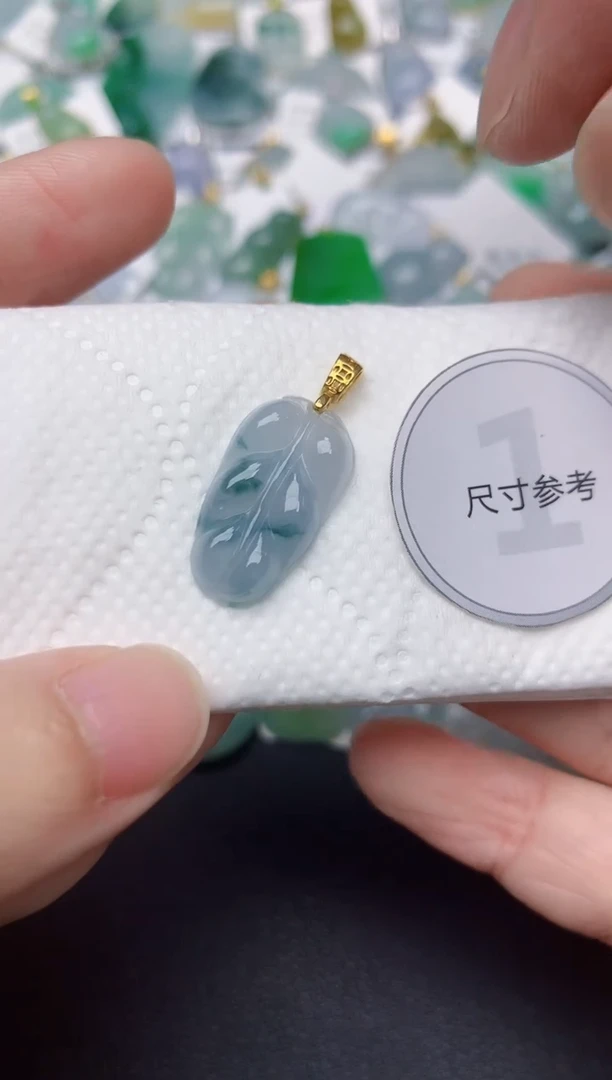 颈饰未镶嵌翡翠天然缅甸A货翡翠