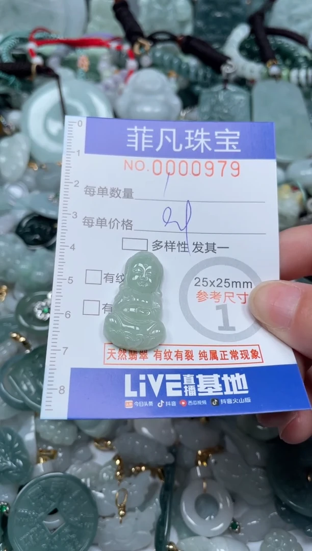 【闪购商品】翡翠颈饰未镶嵌00..0979