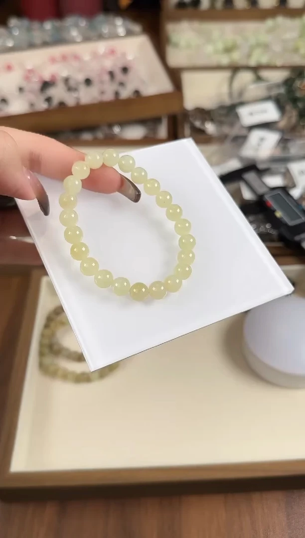 未镶嵌手链和田玉K36  手链多样性发一