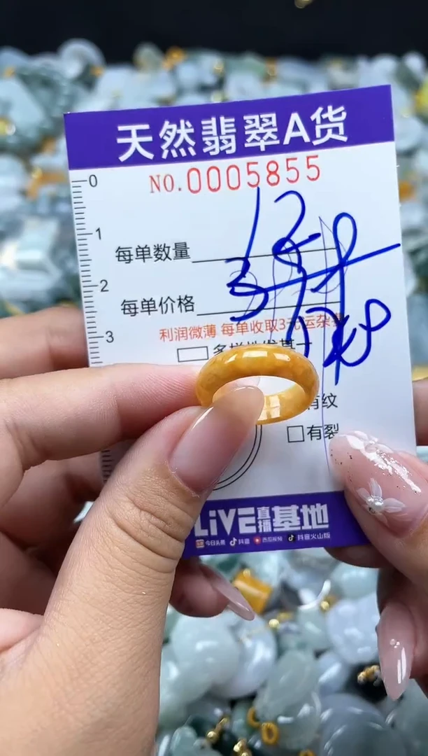 颈饰未镶嵌翡翠05855