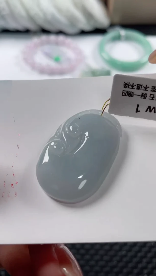 颈饰未镶嵌翡翠基地发货H4256