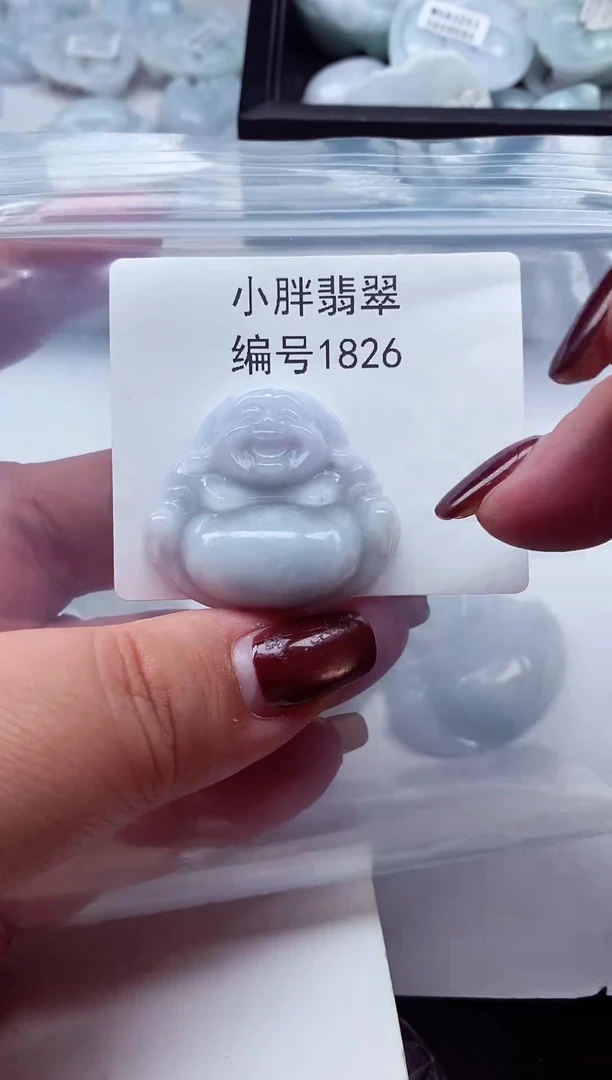 颈饰未镶嵌翡翠缅甸天然A货翡翠1826