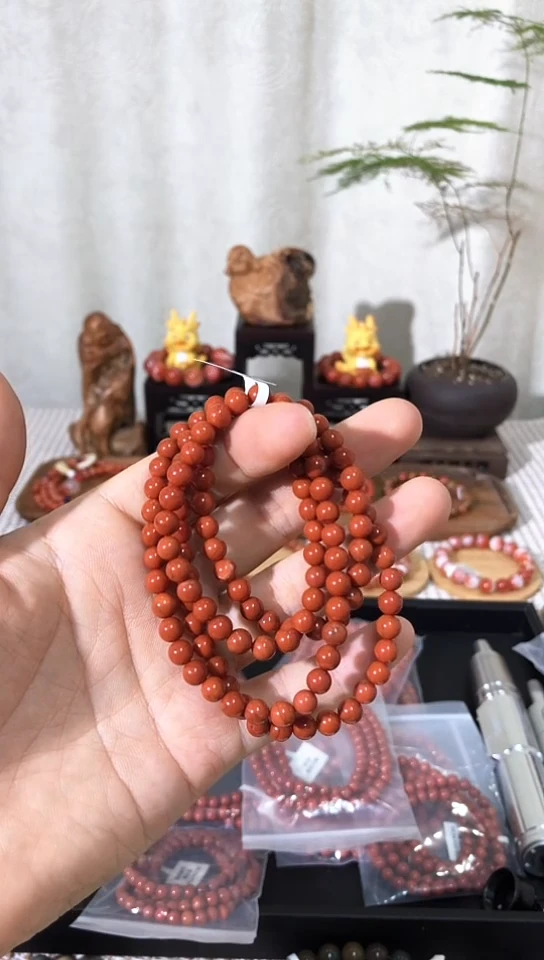 【闪购商品】南红玛瑙手串未镶嵌百年的孤独