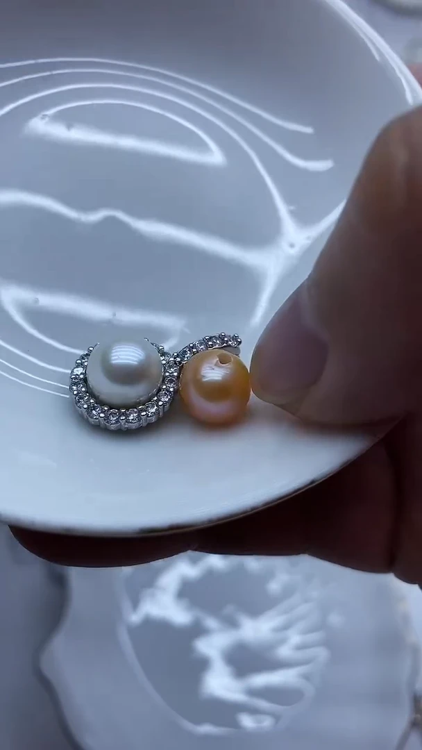 吊坠(不含链)未镶嵌淡水珍珠吊坠+路路通